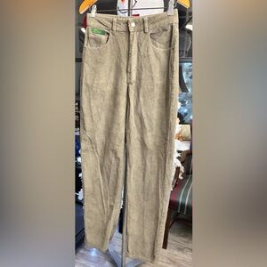 Empyre Tori Corduroy Pants Sage Green-Size 4